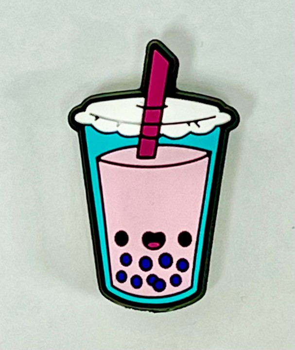 #12 Strawberry Milk Boba Charm