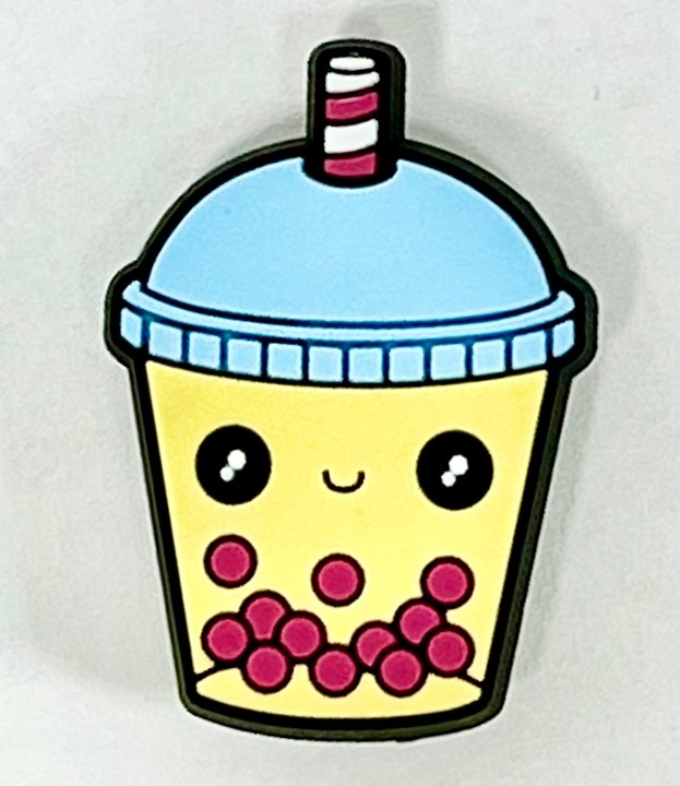 #4 Mango Tea Boba Charm