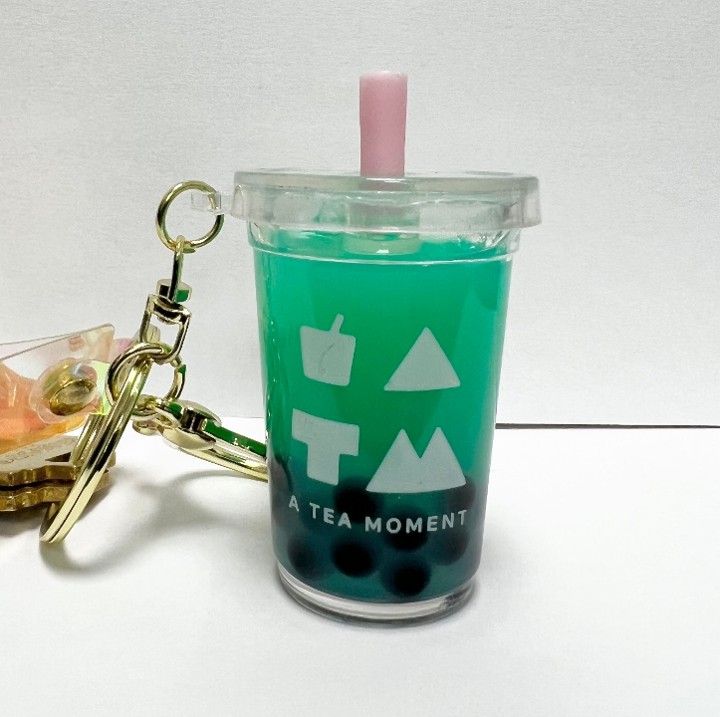 Matcha Milk Tea Keychain