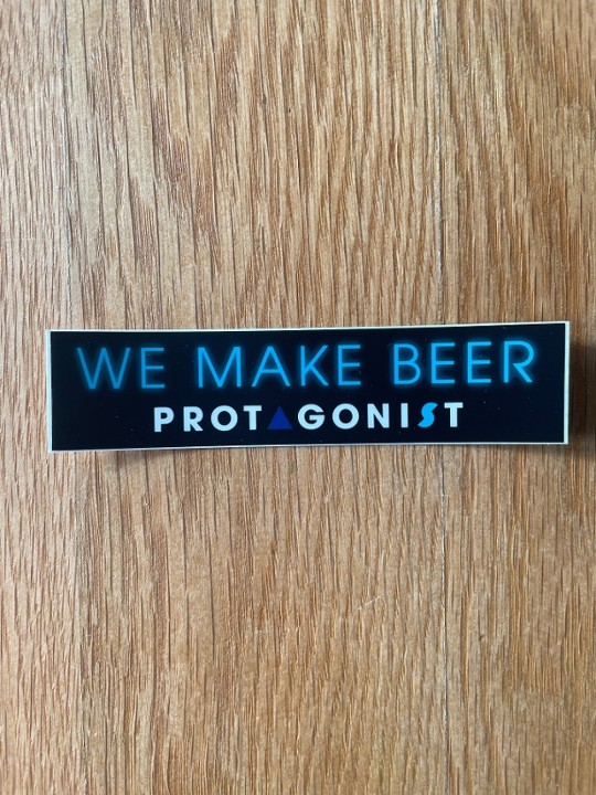 We Make Beer Sticker