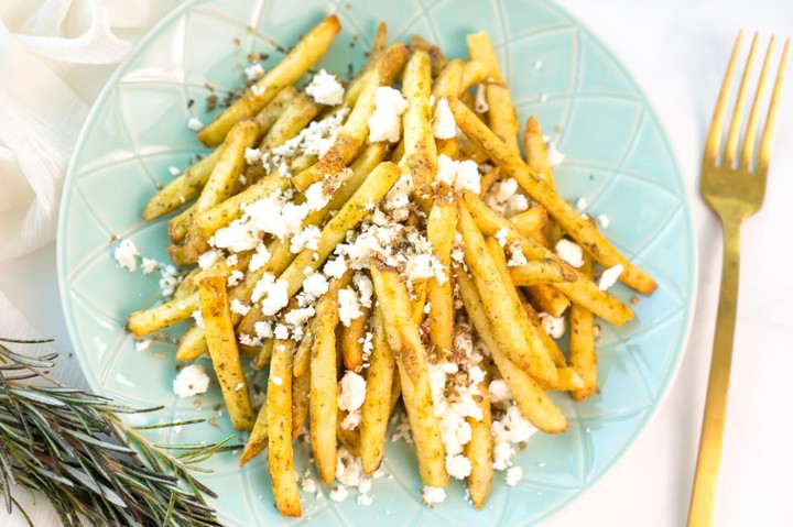Fries With Feta And Truffle