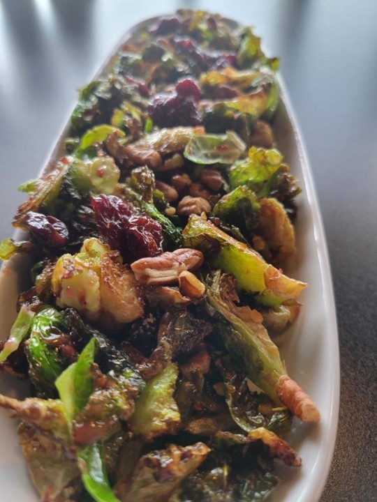 FRIED BRUSSEL SPROUTS