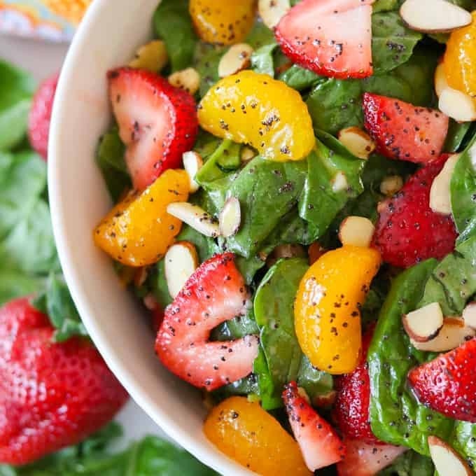 Strawberry Mandarin Salad