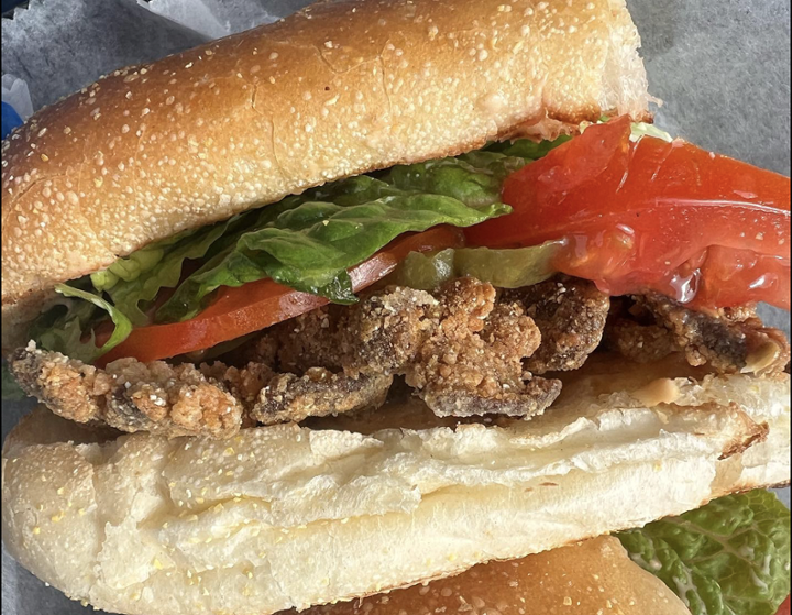 Oyster Mushroom Po' Boy