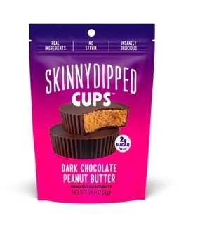 SkinnyDipped: Dark Choc PB cups