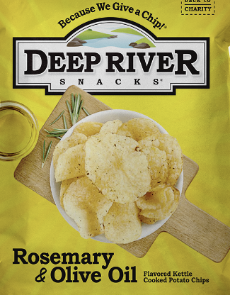 Deep River Chips - Rosemary + Olive Oil, 2oz