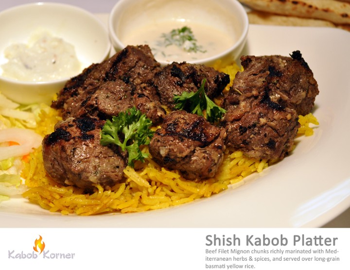 SHISH KABOB (STEAK KABOB)