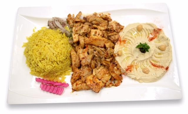 CHICKEN SHAWARMA PLATTER