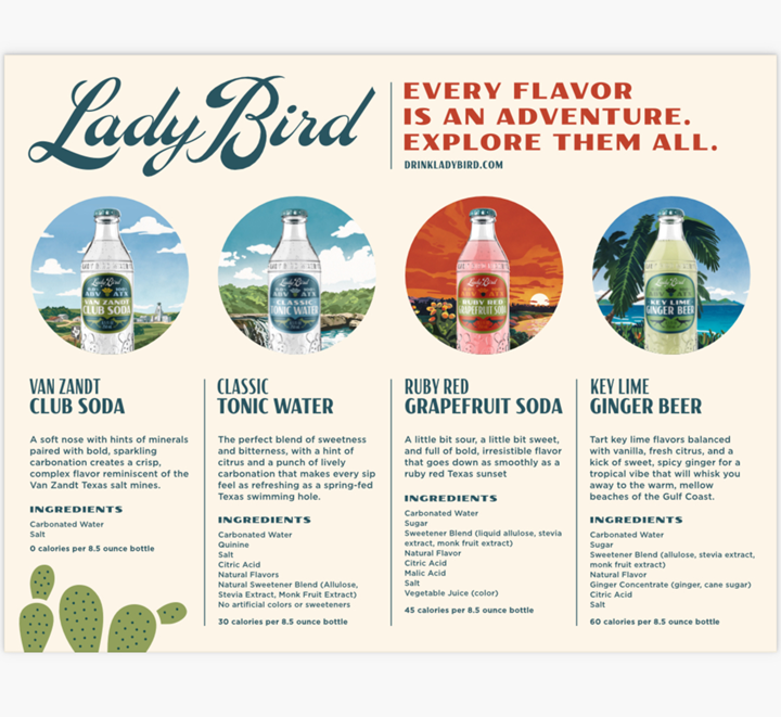 Lady Bird Tonic Water