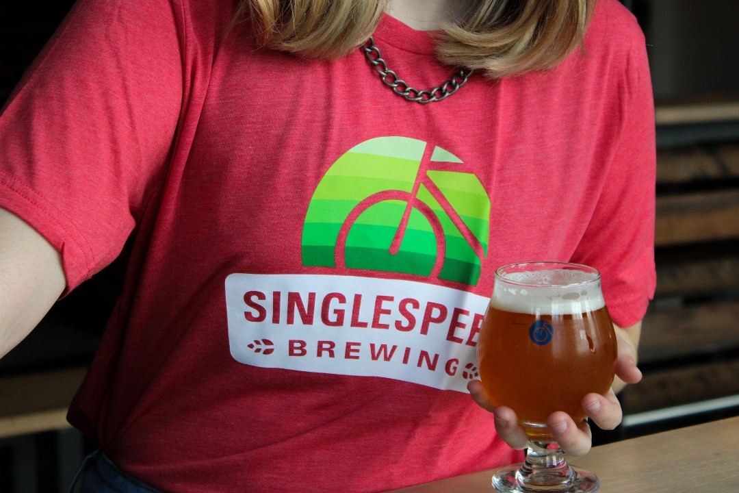 SingleSpeed Logo - Xmas T-shirt
