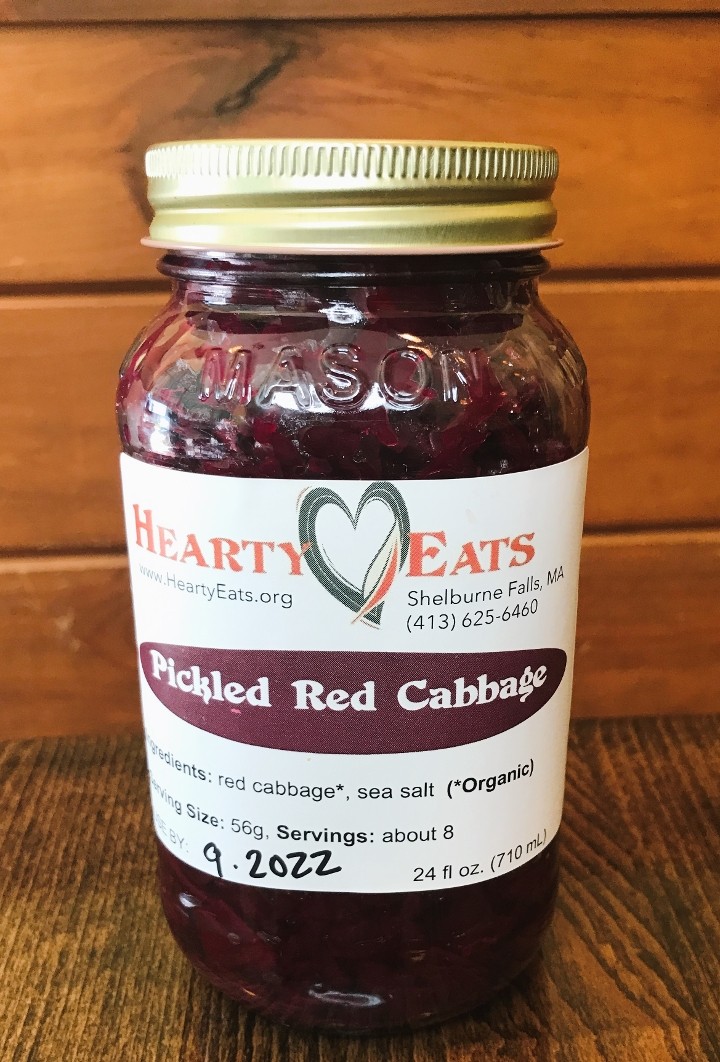 Pickled Red Cabbage Jar