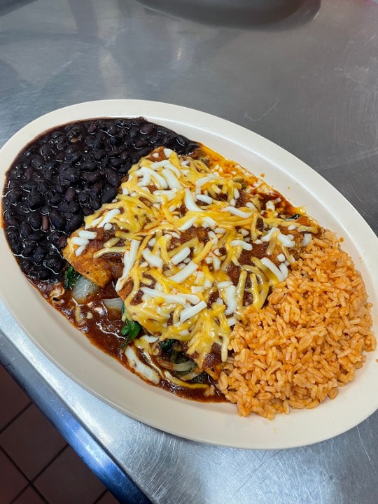 Veggie Enchilada Plate