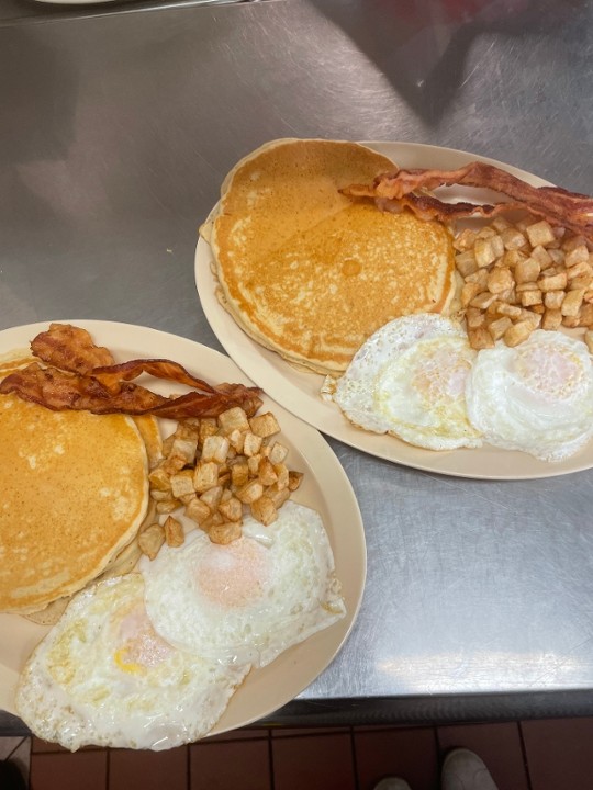 Pancake Breakfast Plate