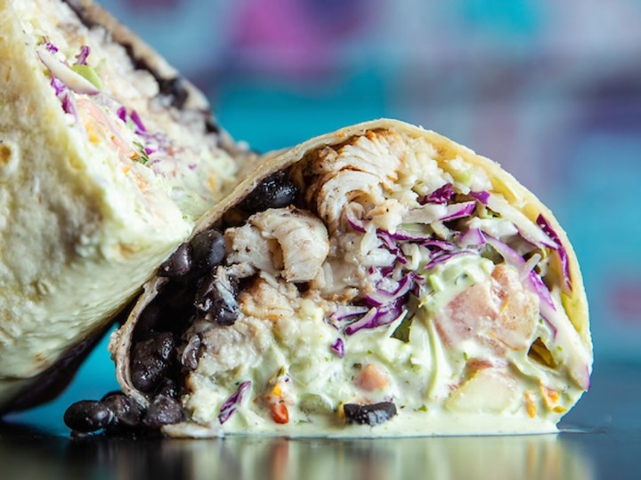 Undefeated Seafood Burrito