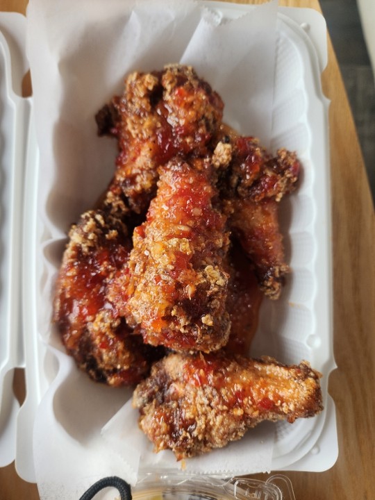 Crispy Sweet Chili Wings 甜辣鸡翅