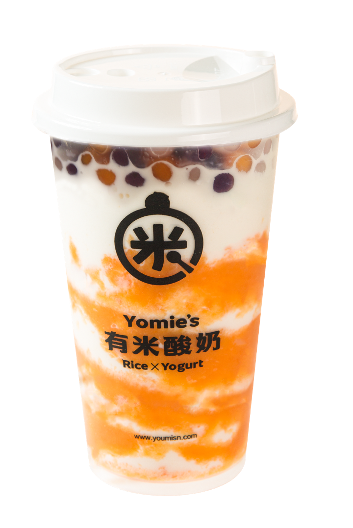 Sweet Potato Taro Yogurt薯泥芋圆酸奶