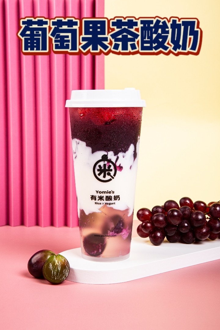 Grape Teagurt 葡萄果茶酸奶 700ML