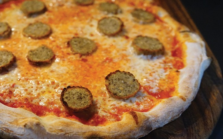 Meat Ball Pizza