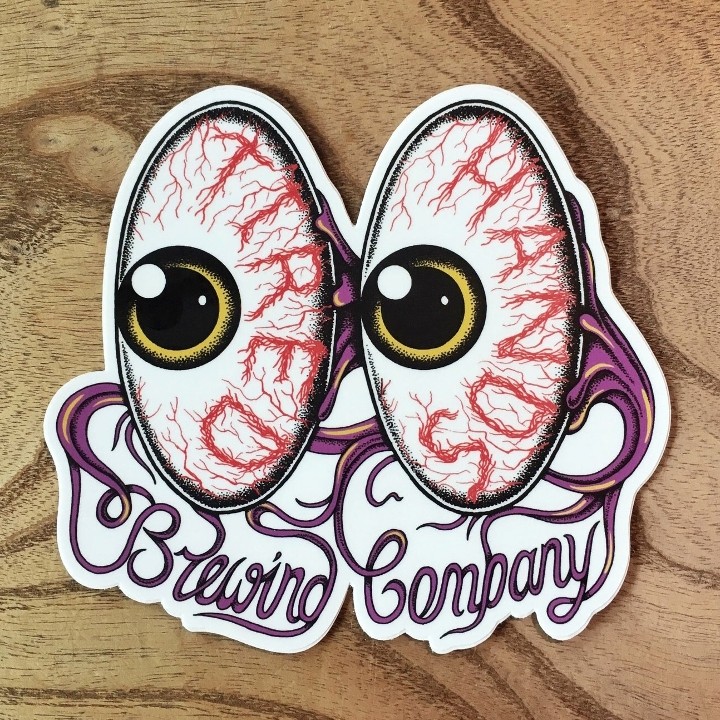 Eyes Bloodshot Sticker