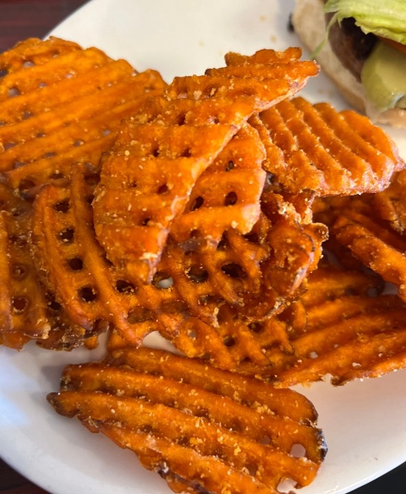 Waffle Sweet Potato Fries
