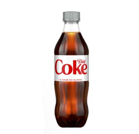 Diet Coca-Cola Bottle 16.9 oz