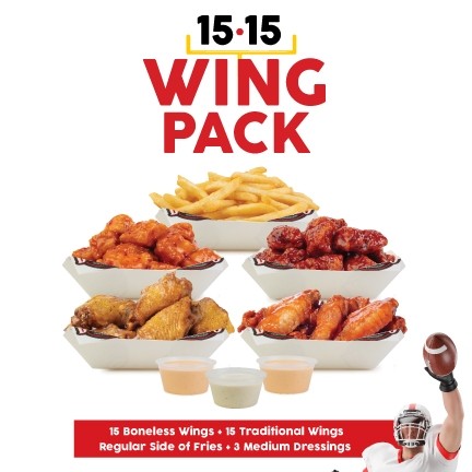 15/15 Wing Pack