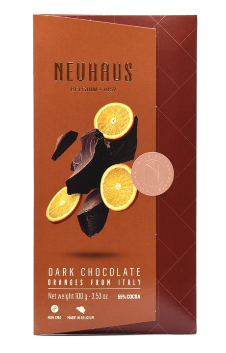 Neuhaus Tablet Dark Chocolate Oranges