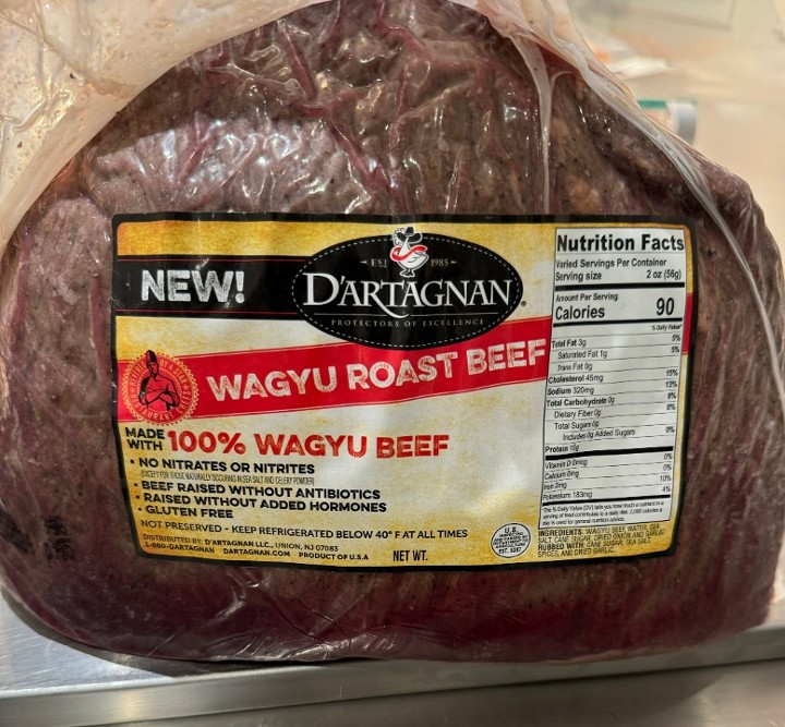 Wagyu Roast Beef D’artagnan x lb