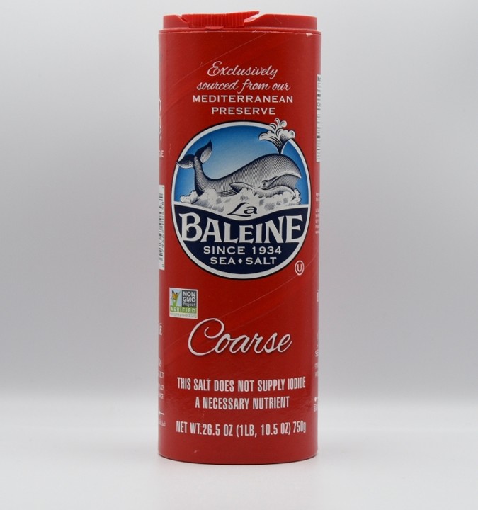 La Baleine Coarse Sea Salt 26 Oz