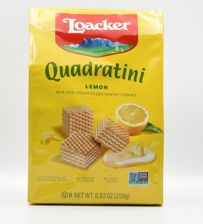 Loacker Lemon Quadrantini 8.8 Oz