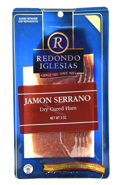 Redondo Iglesias Sliced Serrano pack
