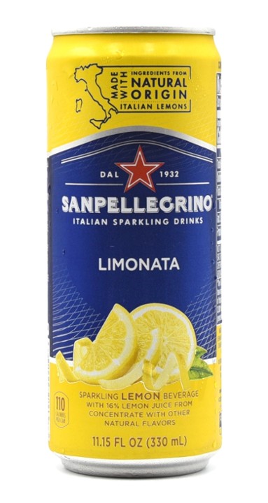 S. Pellegrino Limonata Can 6 pck- 11 Oz
