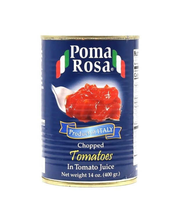 Poma Rosa Chopped Tomatoes Italy 14 Oz