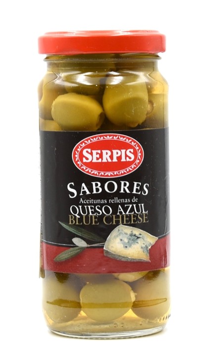 Serpis Olives w/blue cheese jar 235 g