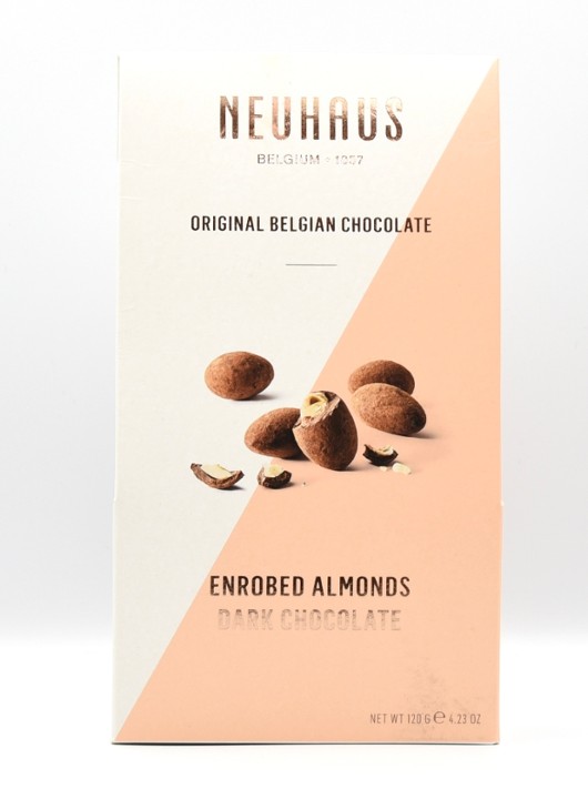 Neuhaus Enrobed Almonds Dark Chocolate