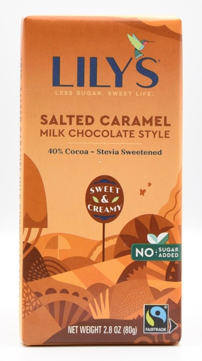 Lily’s 40% salt caram/choco 2.8oz
