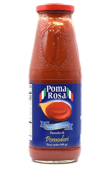 Poma Rosa Strained Tomatoes Jar 24 Oz