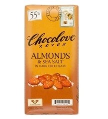 Chocolove XO Almond Sea Salt Dark bar