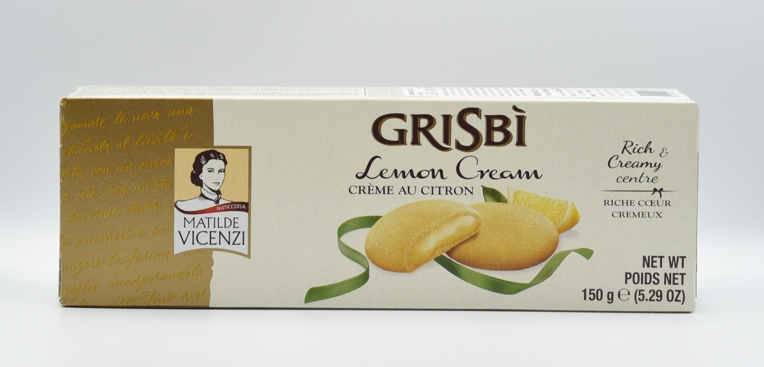 Vicenzi Grisbi Lemon Cookies 5.29 Oz