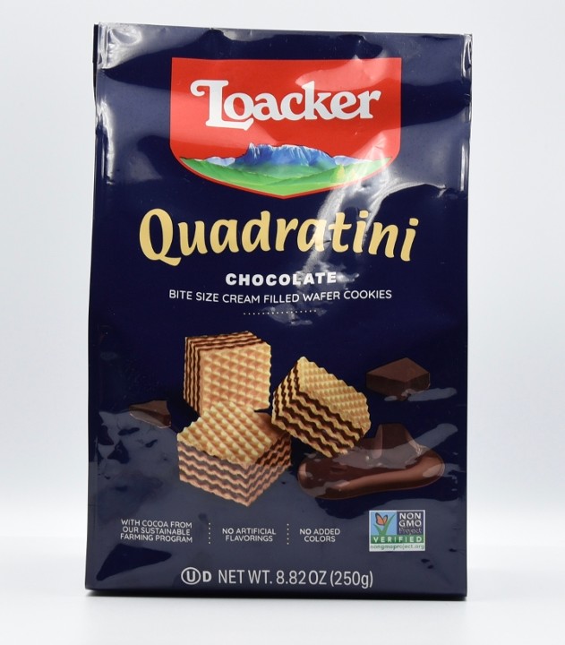 Loacker Chocolate Quadrantini 8.8 Oz