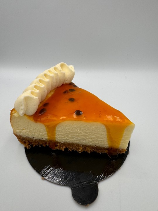 Passionfruit Cheesecake Slice