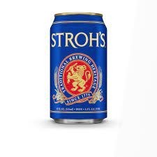 Stroh's 12oz can