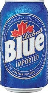 Labatt Blue 12oz can