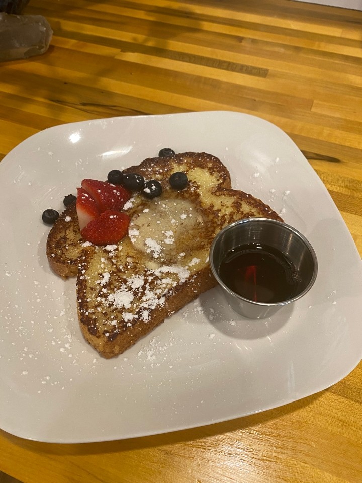 Single piece of French toast