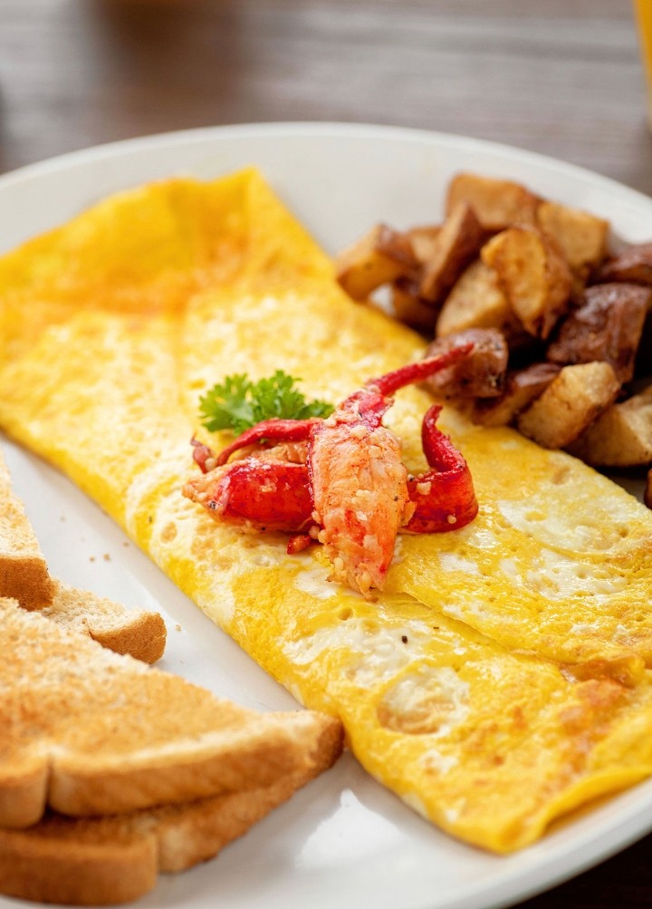 Create Your Own Omelet w/ Home Fries and Toast