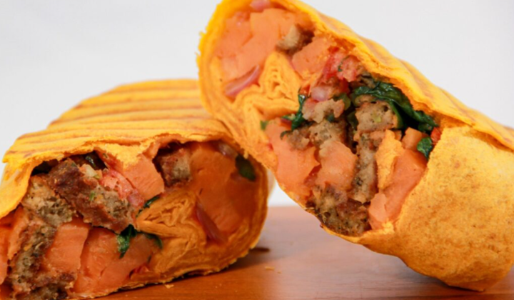 Sweet Potato Burrito