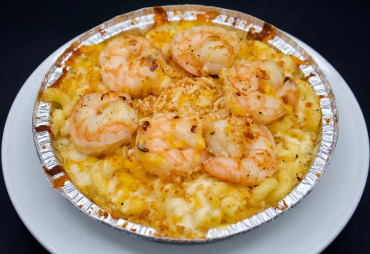 Grilled Shrimp Mac & Cheese