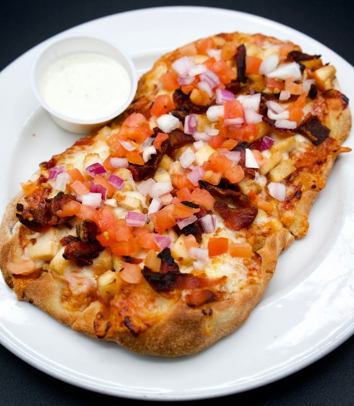 BBQ Chicken Pizza Flatbread