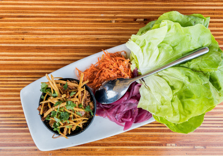 Adobada Lettuce Wraps