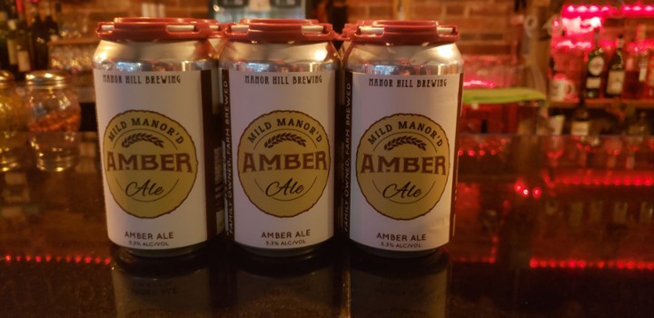 Mild Manor'D Amber ale Six pack